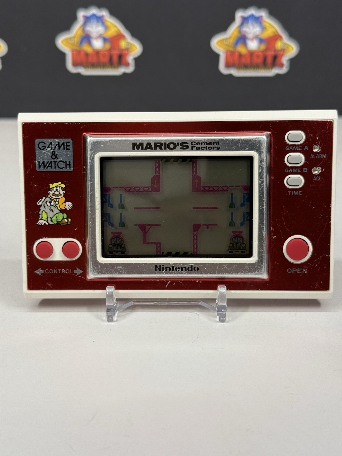 Nintendo Marios Cement Factory Made In Argentina