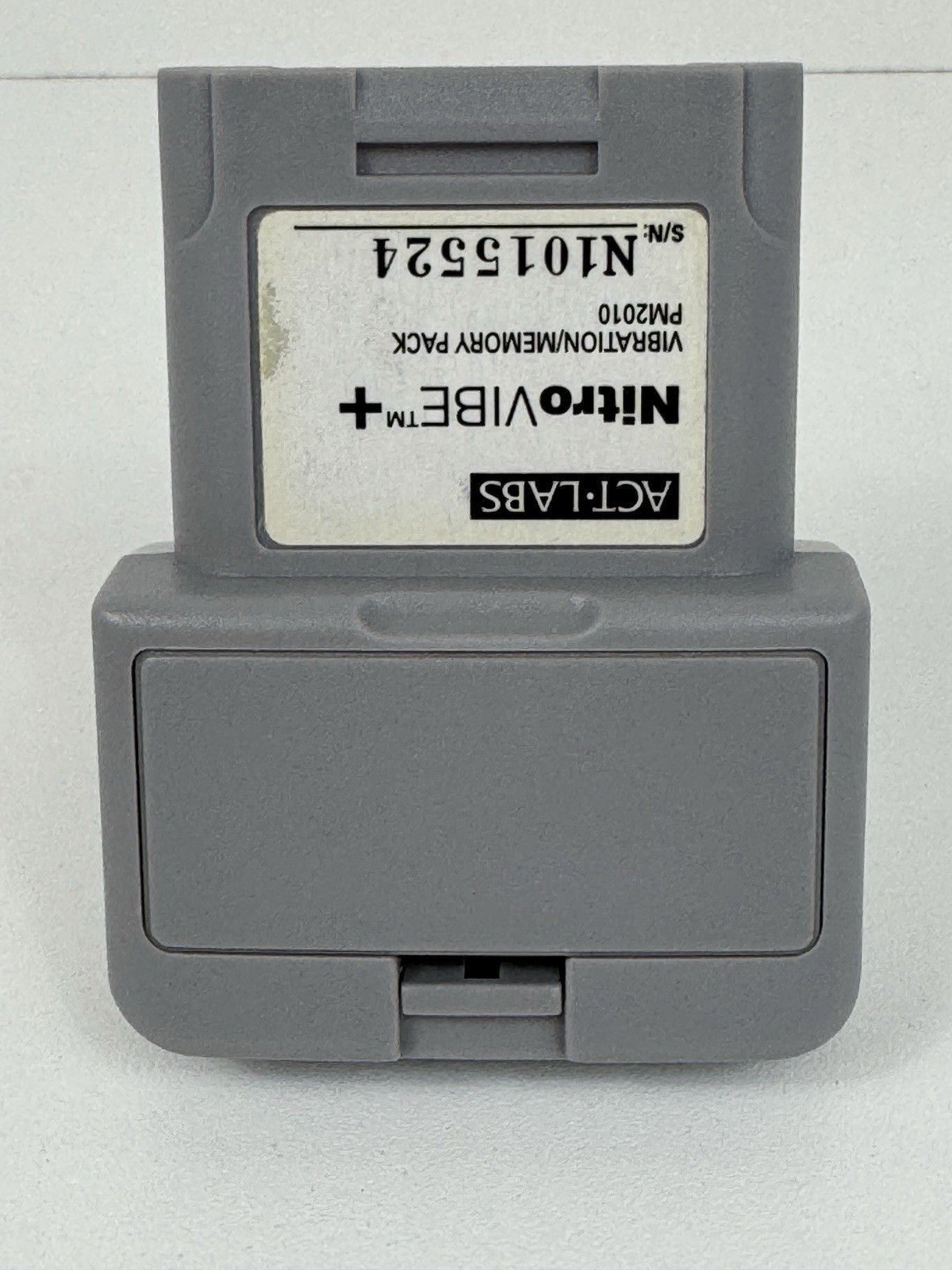 Nitrovibe Vibration Pack N64 – Rumble + Memory 256kb – Nintendo 64