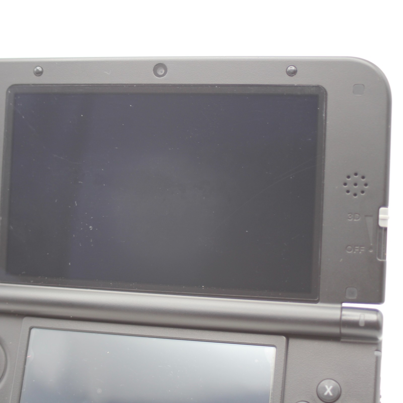 Nintendo 3DS LL XL Black Console Tested Working w/ Charger & Stylus Japan
