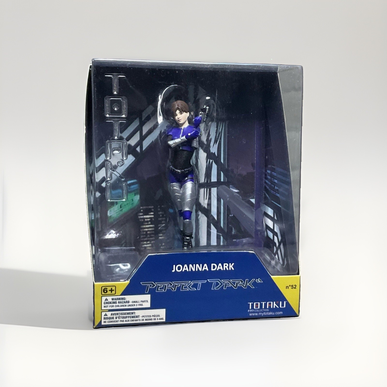 Perfect Dark Joanna Dark Official Totaku Figure New