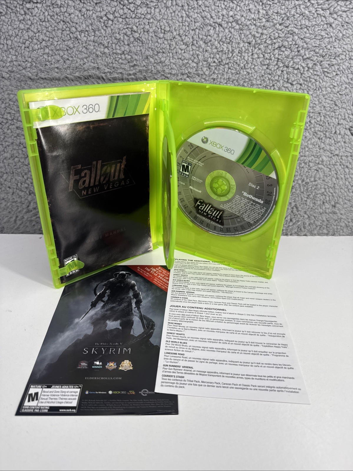 Fallout New Vegas Ultimate Edition Microsoft Xbox 360 Complete CIB Tested