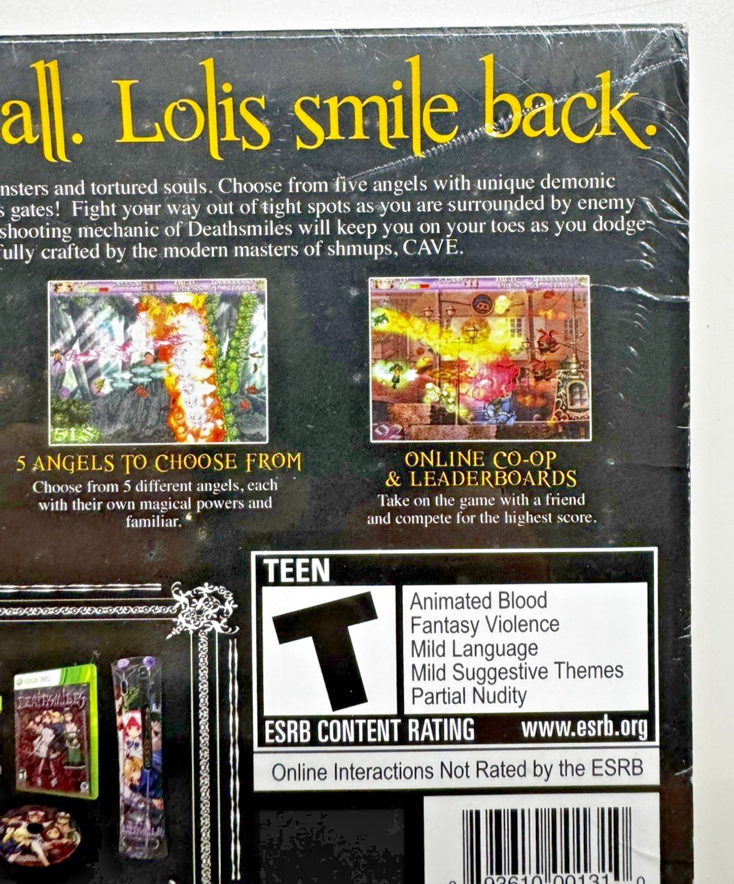 Deathsmiles Limited Edition Xbox 360 Shmup