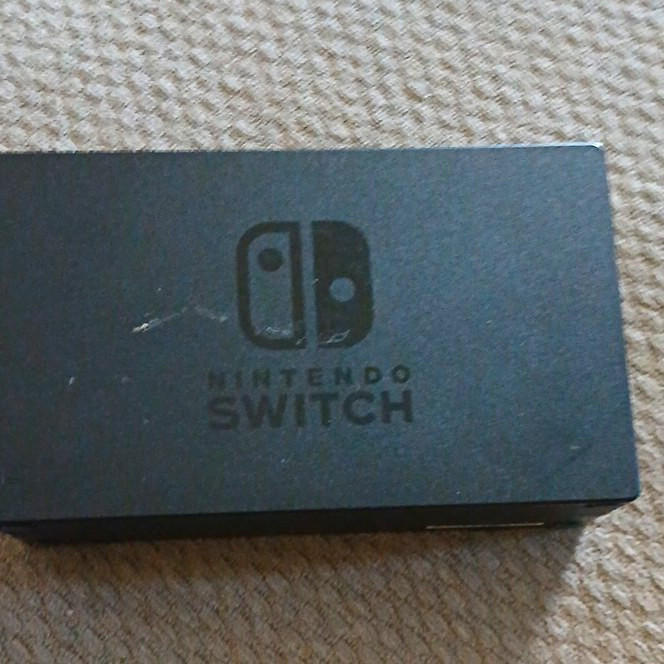 Nintendo Switch Dock HAC-007 Black Charging Dock HDMI/USB w/ AC Adapter Storage