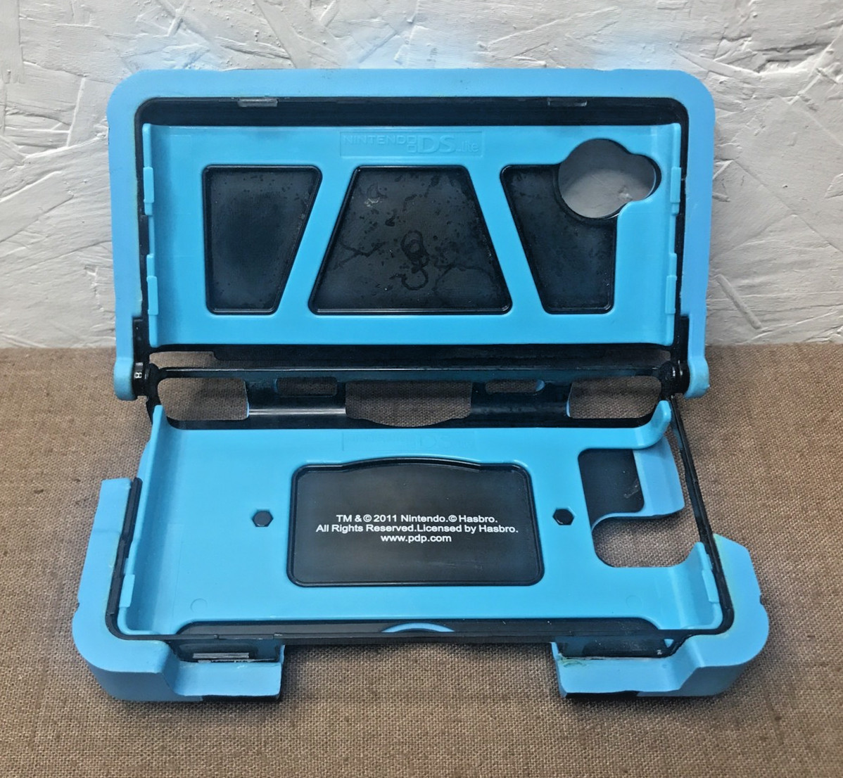 *Read Unused NERF Dual Armor Nintendo DSi / DS Lite Protective Case Blue Black