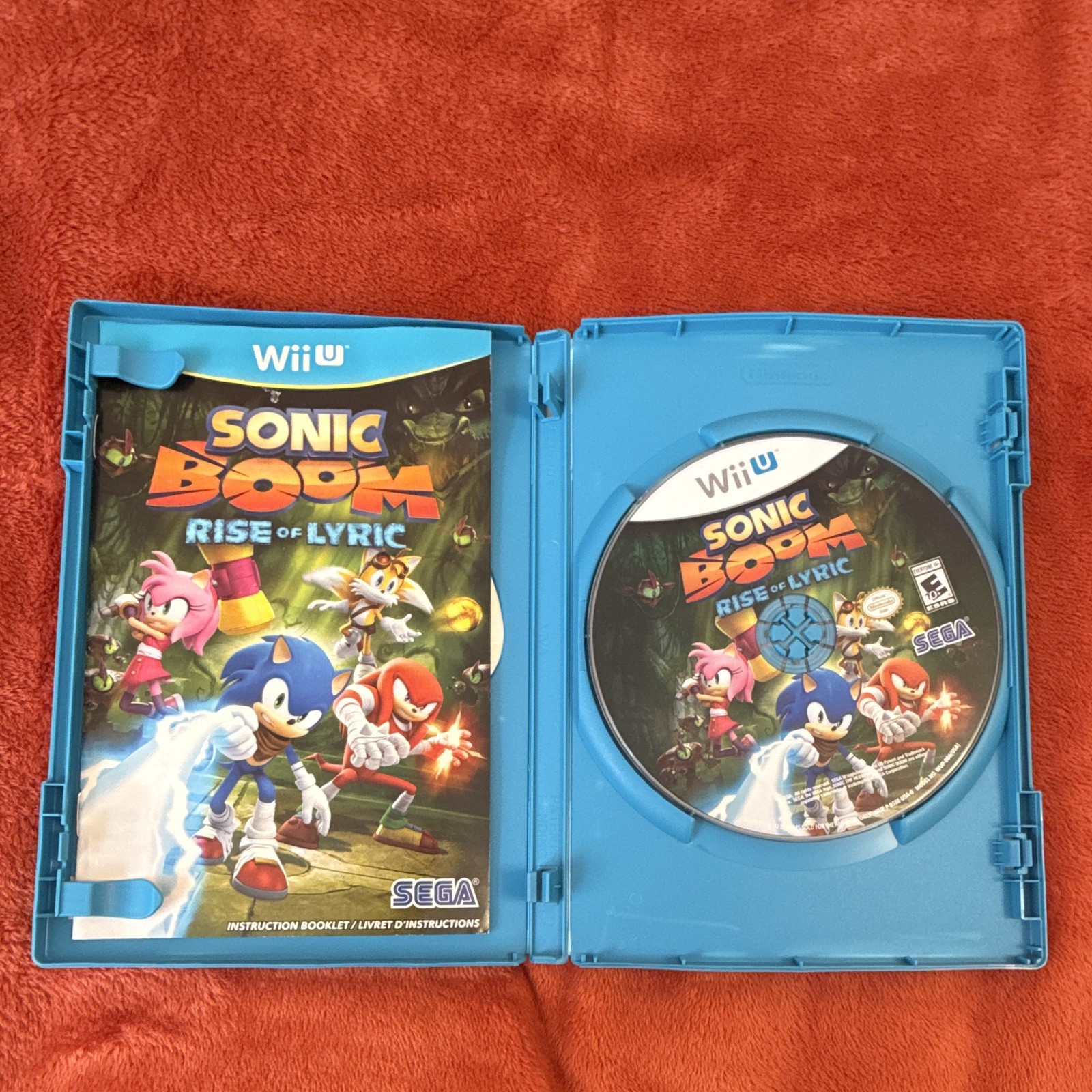 Nintendo Wii U Games Lot (7) w/ Cases: Zelda BOTW, Just Dance, Sonic Boom