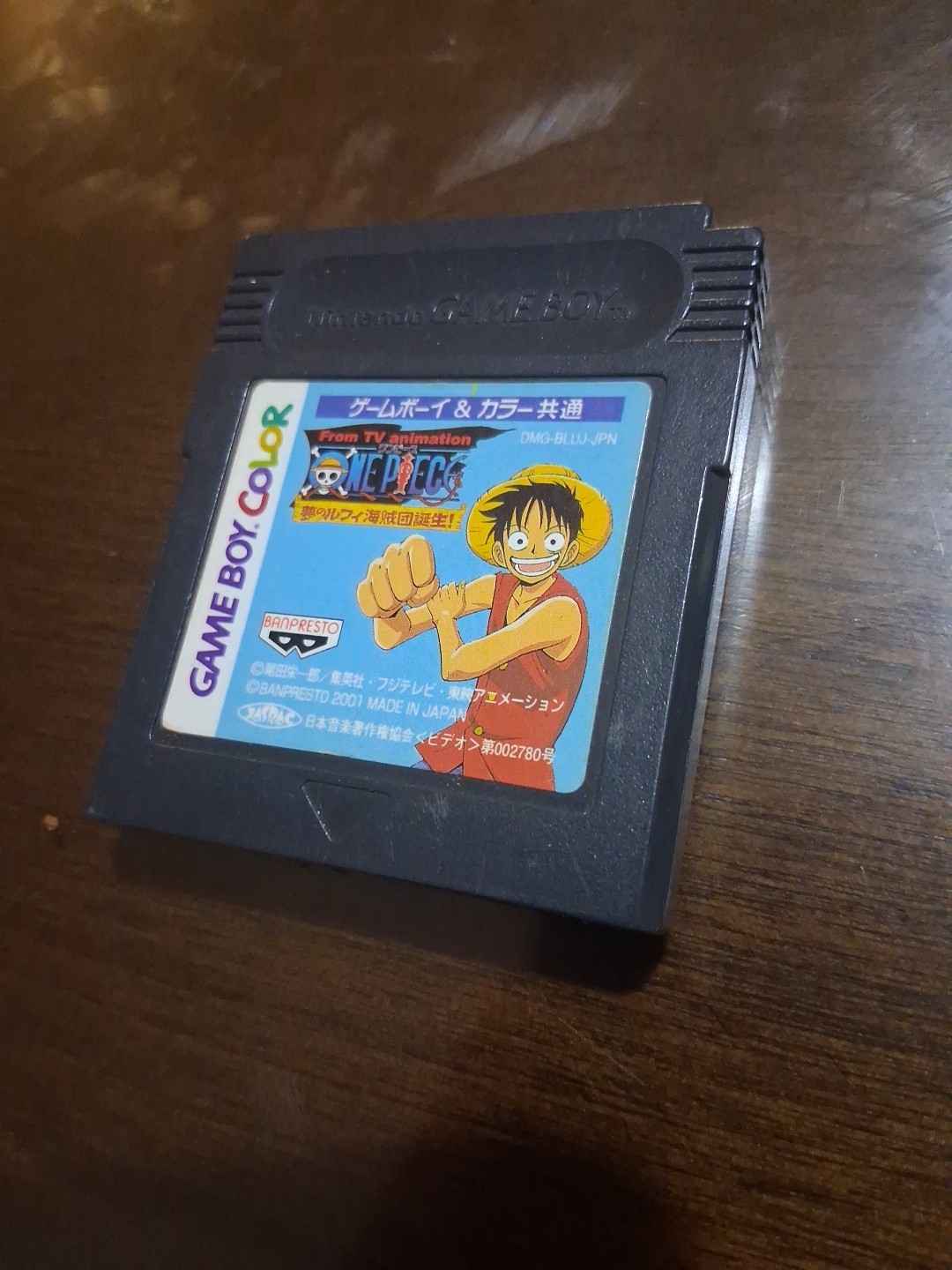ONE PIECE- Nintendo Game Boy Color- used- made in Japan- from Japan