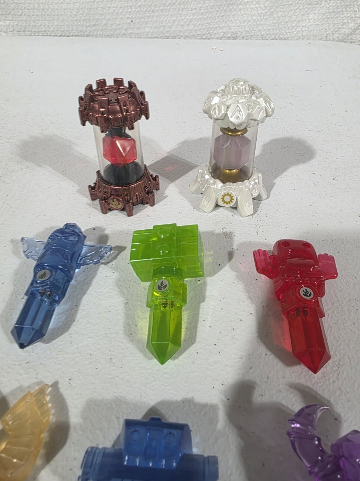 Skylanders Trap Team Traps Lot of 8 Fire Water Earth Light Air Magic Genuine