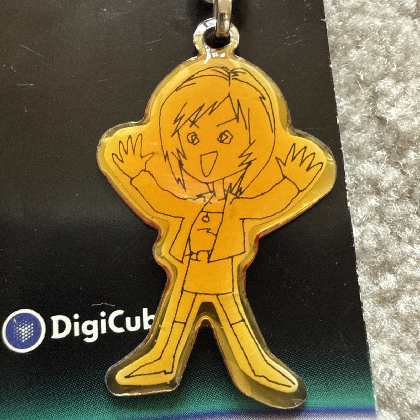 Parasite Eve II – Exclusive DigiCube Promo: Zipper Pull 1999 Aya Brea RARE