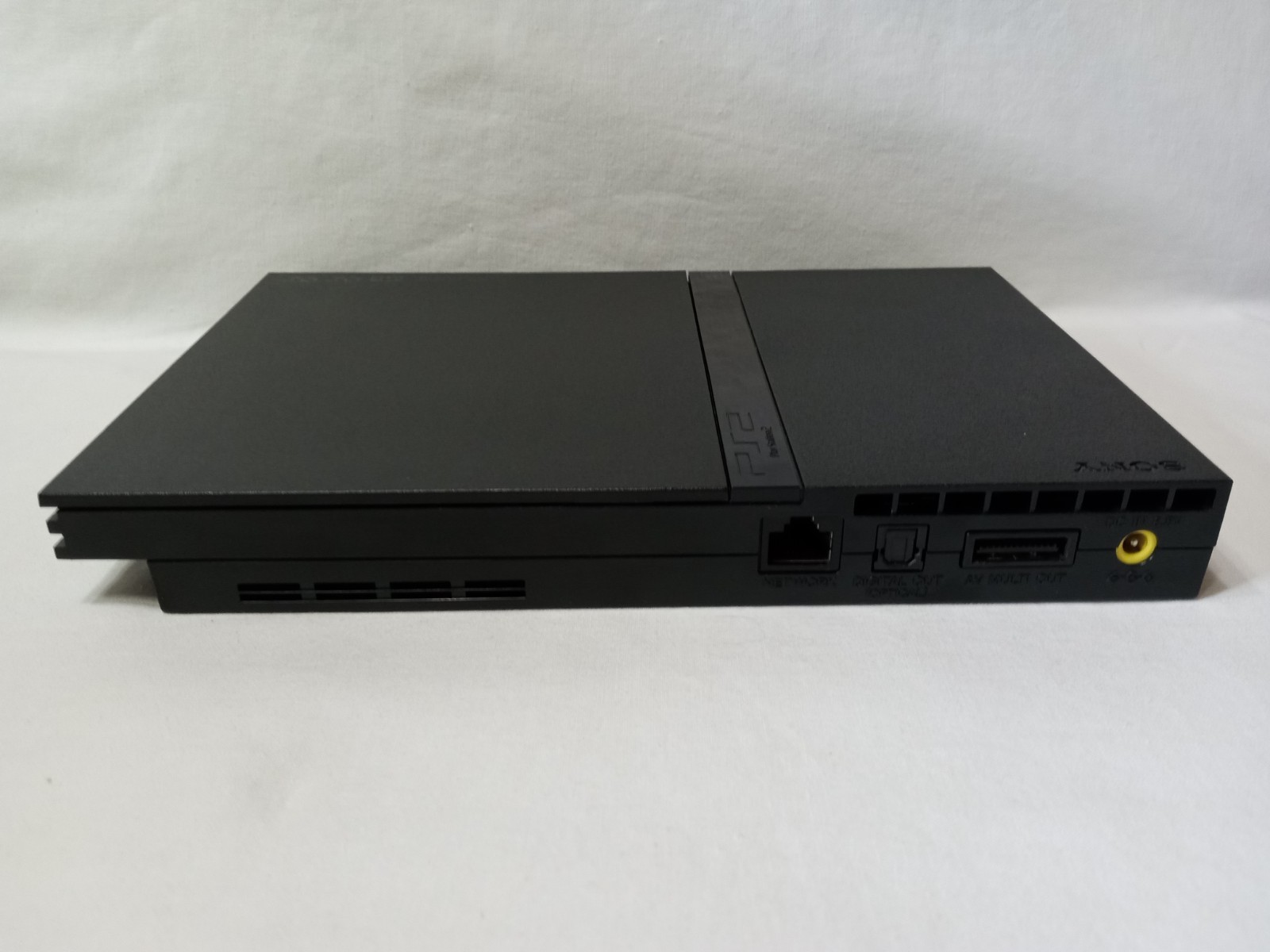 PlayStation 2 PS2 Slim SCPH-77001 Console OEM Cables Controller & More Tested