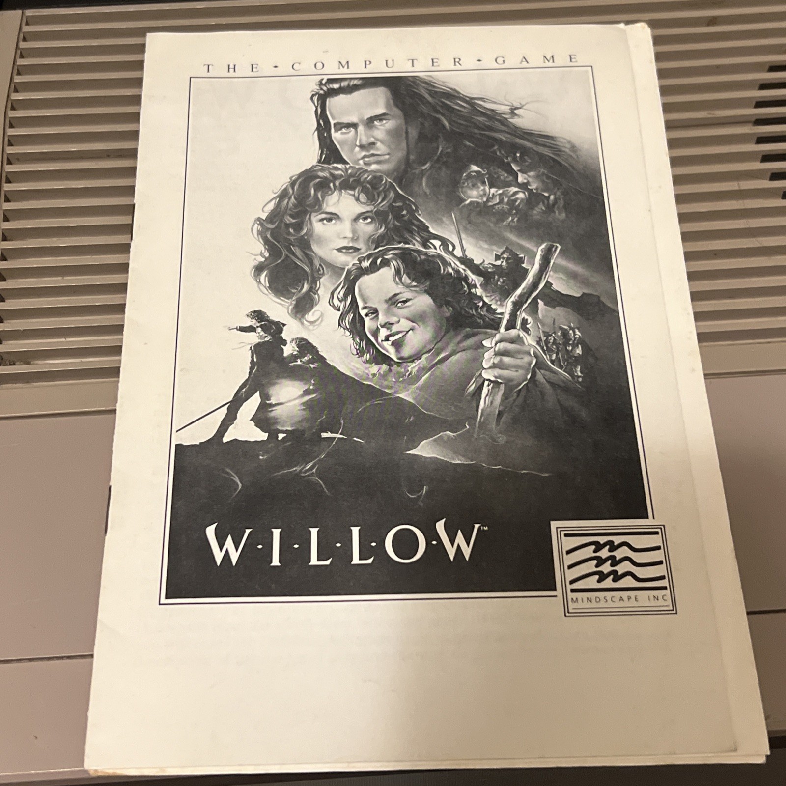 1988 WILLOW Mindscape Commodore 64/128 PC RARE UNTESTED