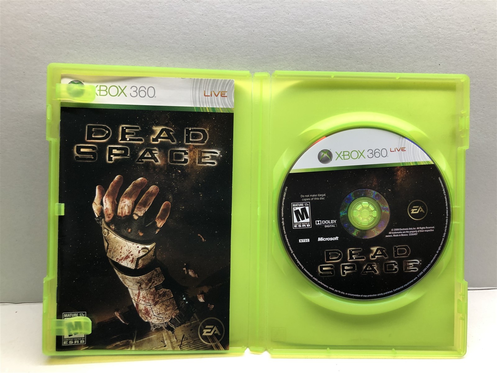 Dead Space (Xbox 360, 2008) Complete Tested Working – Free Ship