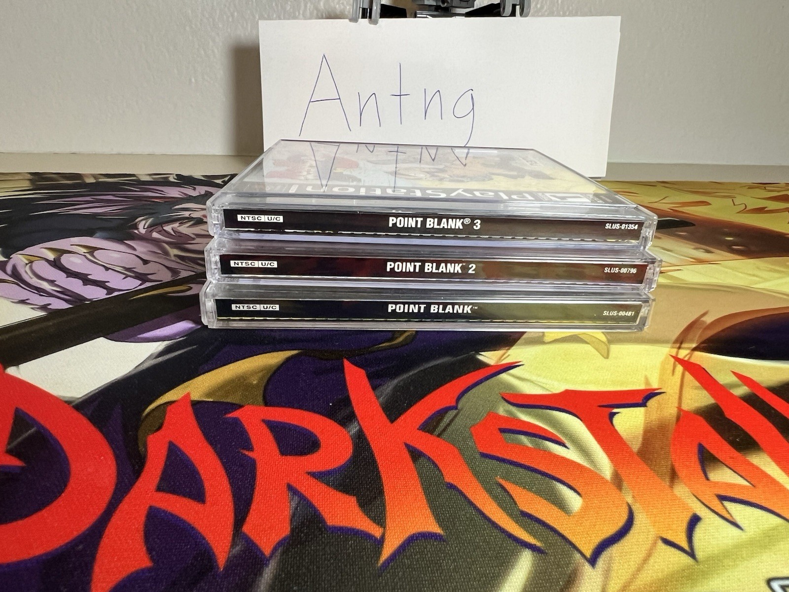 Point Blank Collection 1 2 3 & DS (Sony PlayStation 1) CIB Complete Time Crisis