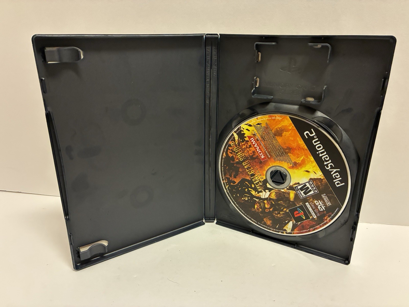 Metal Gear Solid 3 Snake Eater PS2 PlayStation 2 – No Manual