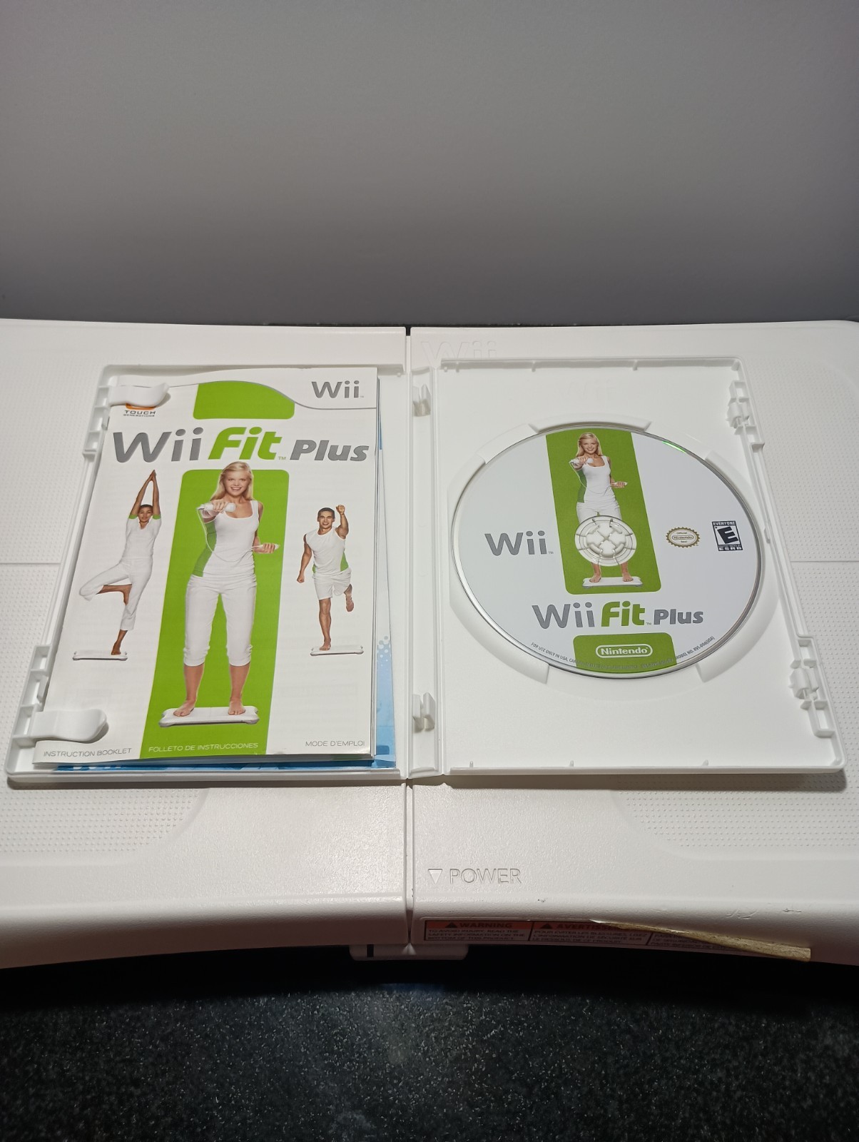 Nintendo Wii Fit Balance Board with Wii Fit Plus Video Game