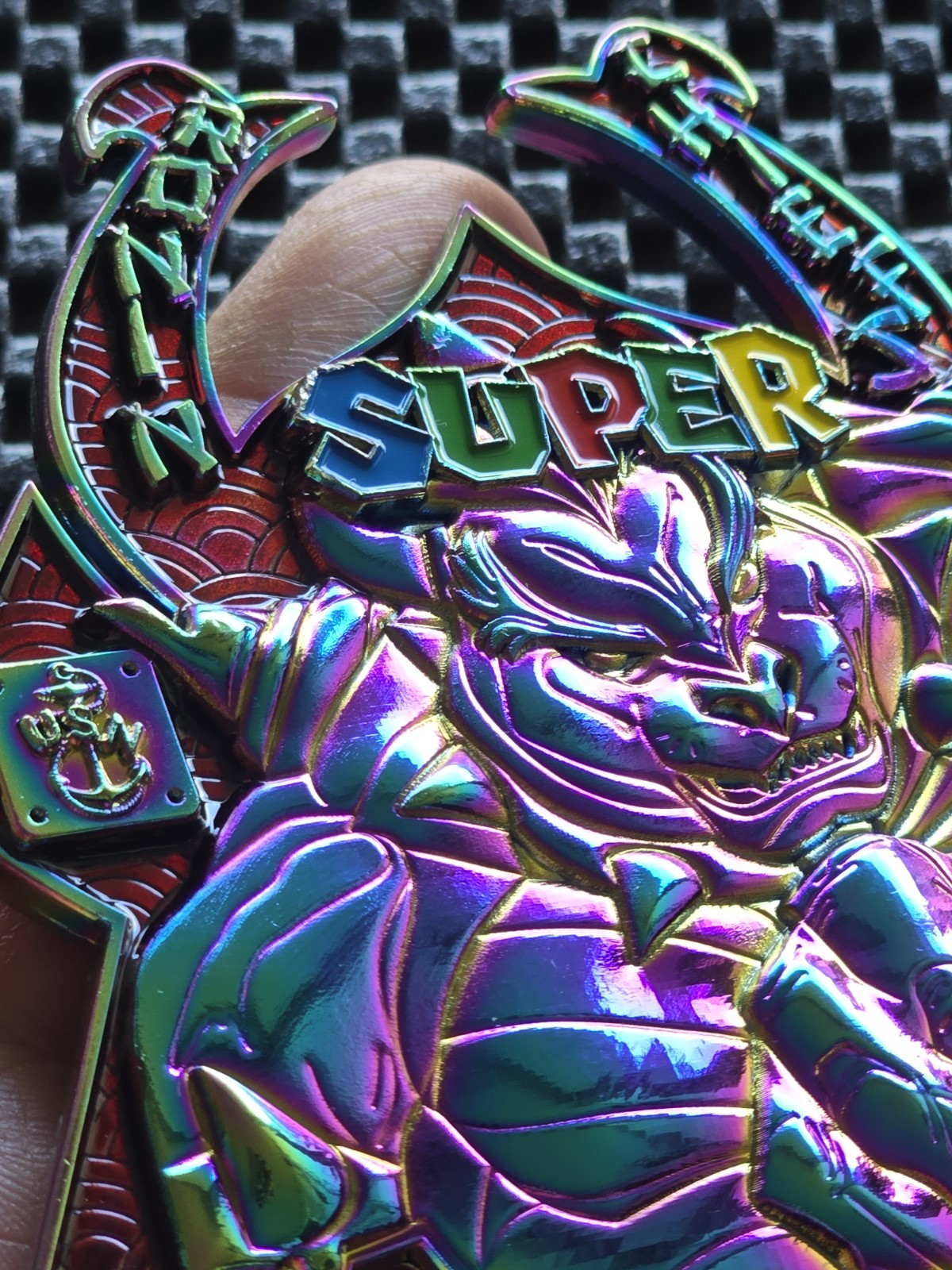 Super Mario Bowser Challenge Coin Super Ronin Chief USN Promo SNES GB SWITCH #2
