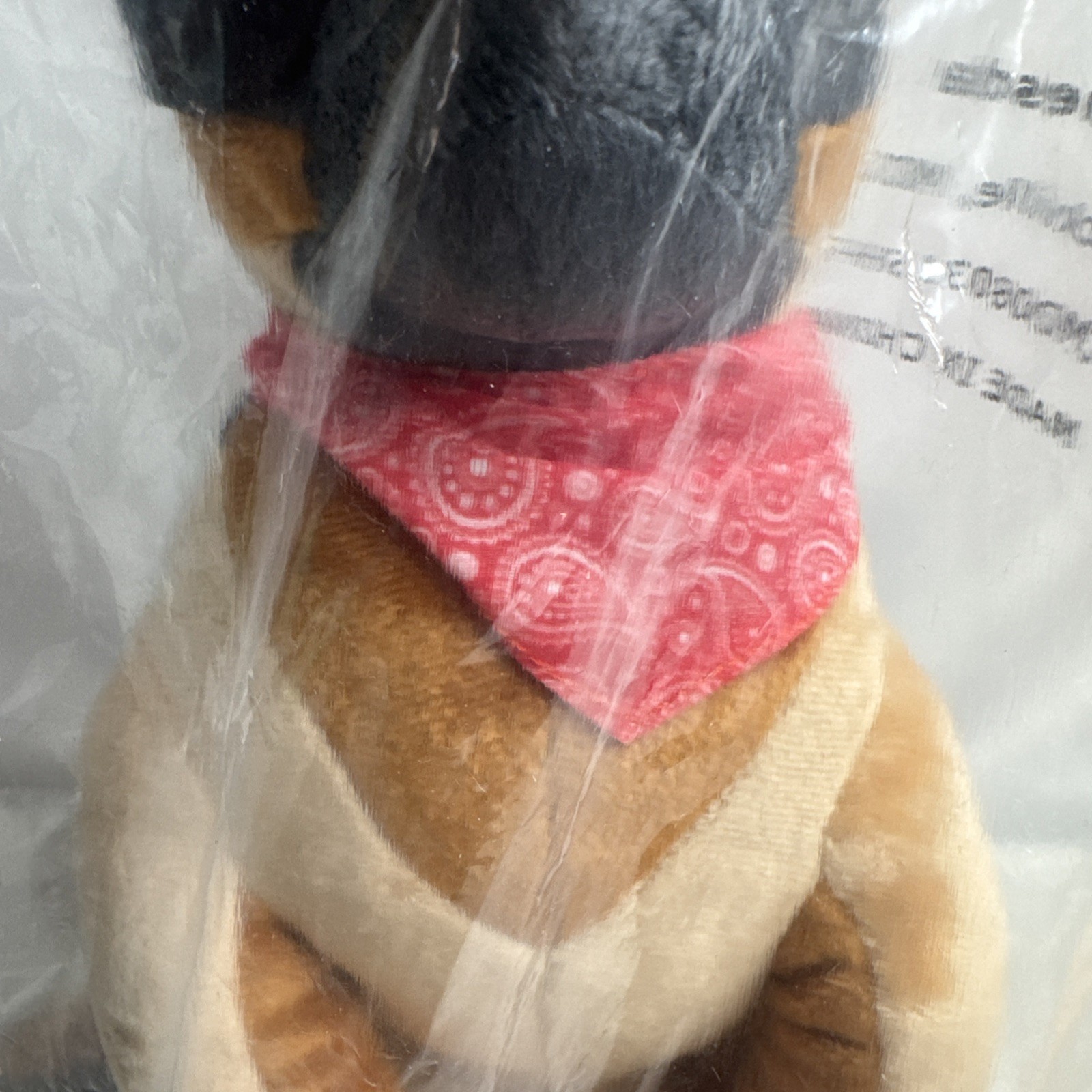 Fallout 4 Dogmeat Sitting Plush Toy Dog Bandana & Goggles 11″ Bethesda 2015 NEW