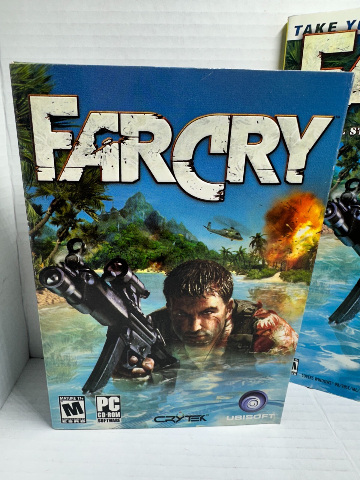 Far Cry 1 Small Box PC 1st Print 2004 RARE! – NEW FACTORY SEALED – W/Guide