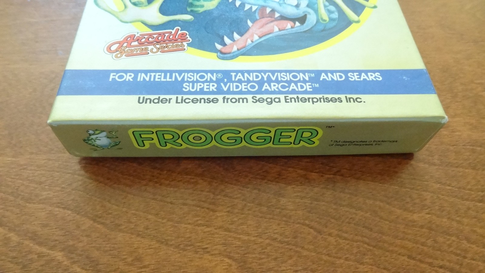 INTELLIVISION FROGGER BOXED Excellent