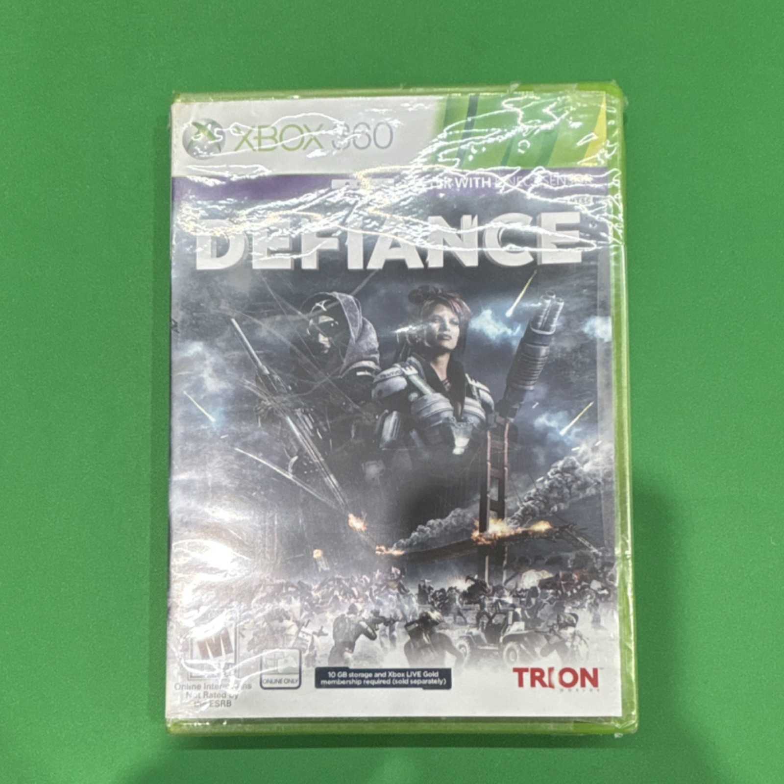 Trion Defiance Xbox 360 Shooter Action Multiplayer Manual Included 2013