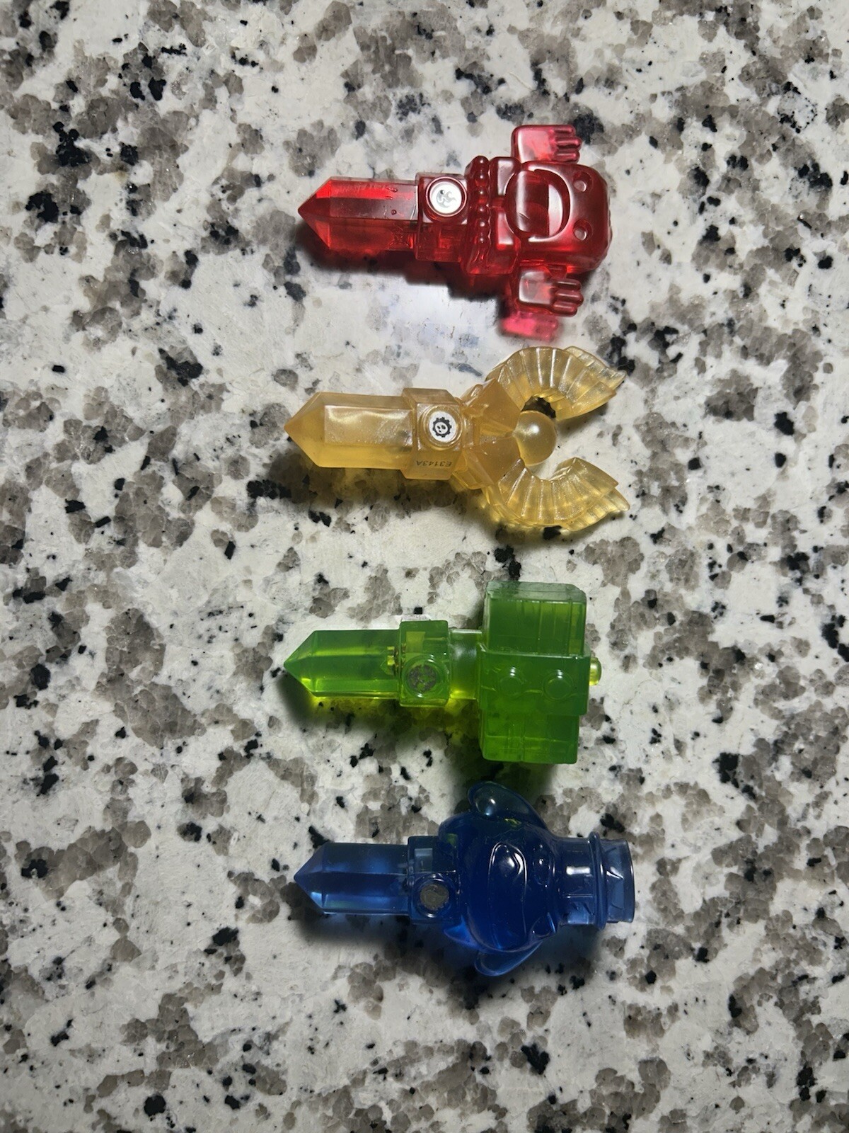 Skylander Trap Team 4 Piece Crystal Set