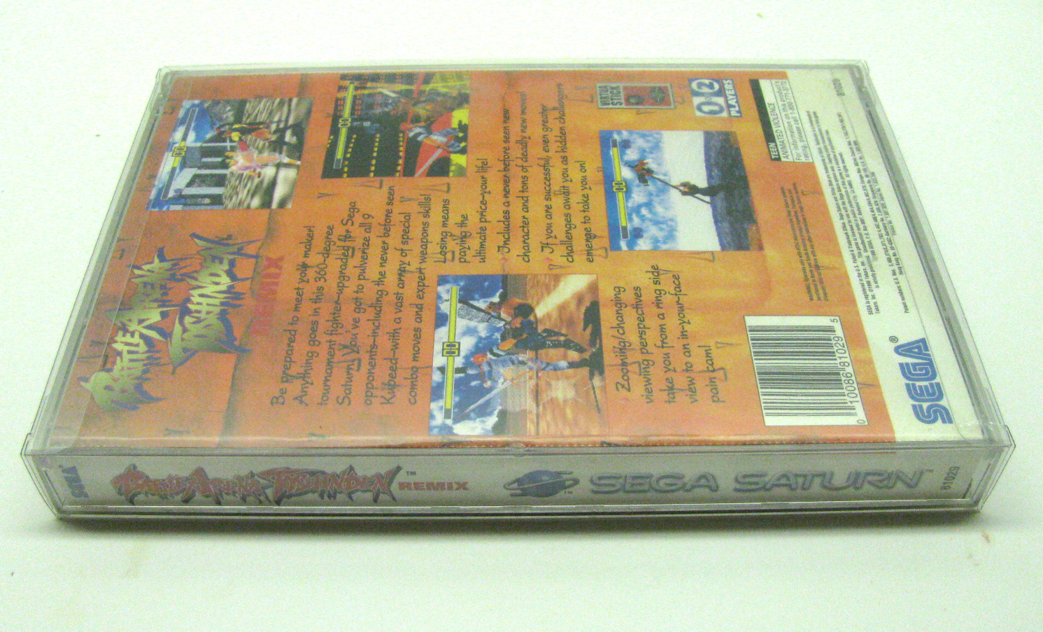 50x SEGA SATURN CIB GAME – CLEAR PLASTIC PROTECTIVE BOX PROTECTOR SLEEVE CASE