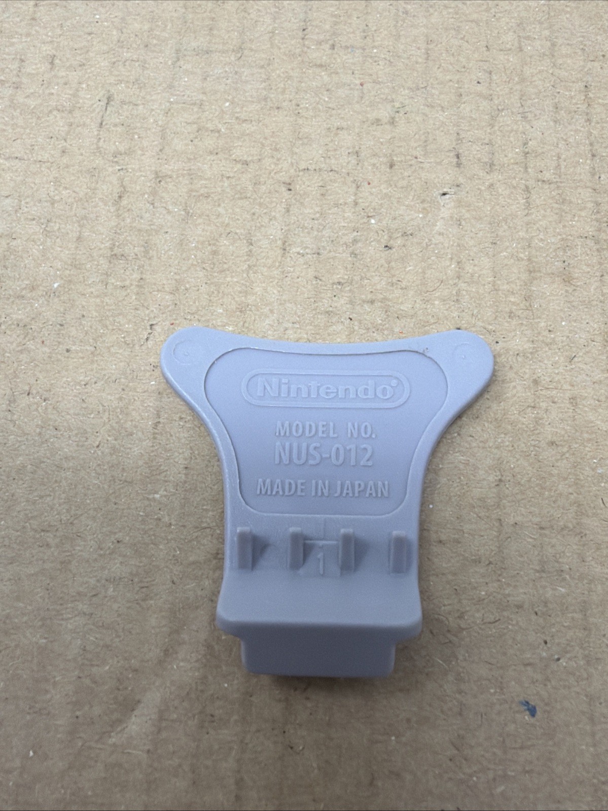 Nintendo N64 Tab NUS-012 Expansion Jumper Pak Removal Tool GRAY OEM Authentic