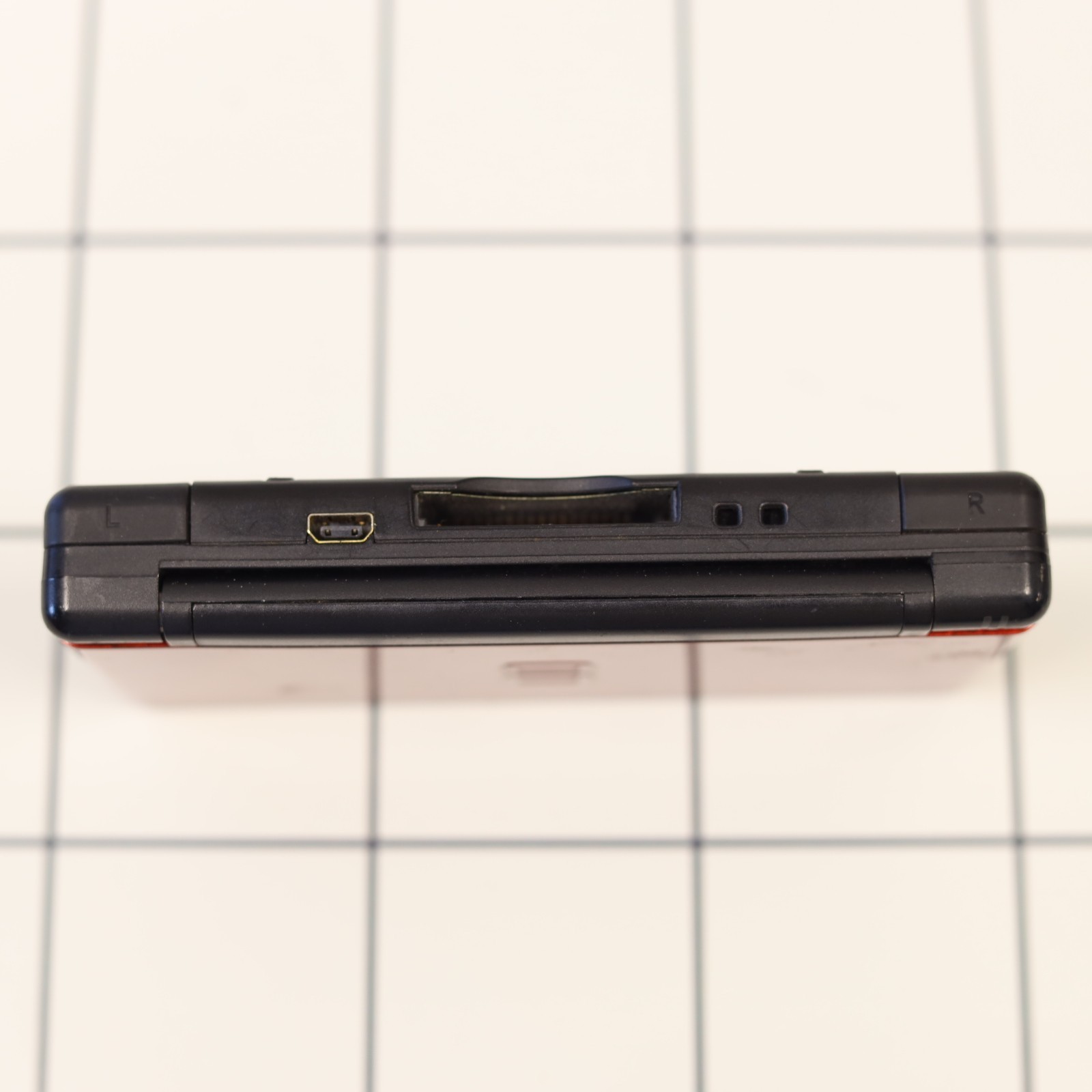 Nintendo DS Lite Crimson Handheld System – Red/Black – For parts NO POWER