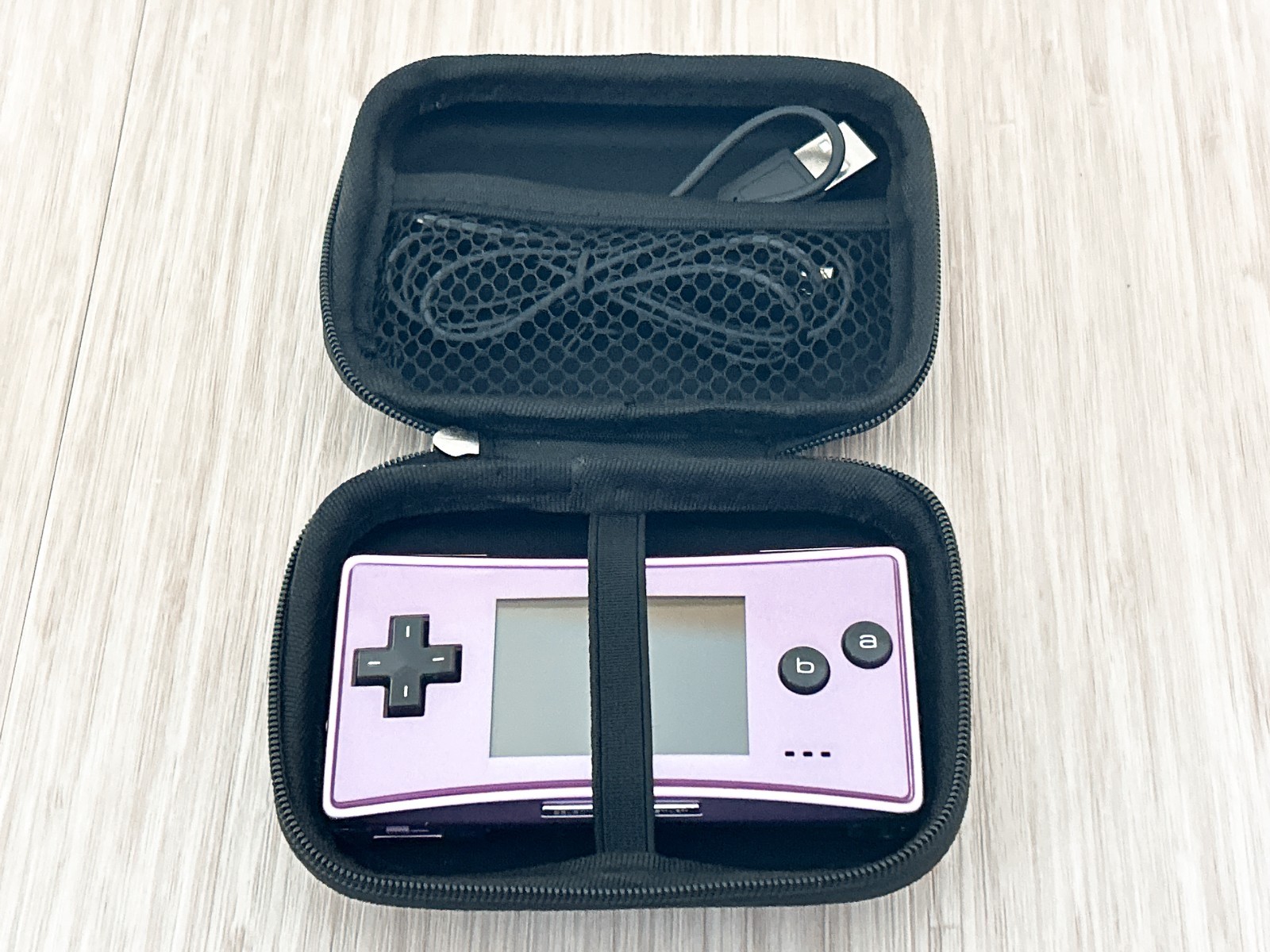 Nintendo GameBoy Micro Purple Pink Console Tested w/ Charger GBM – Near Mint