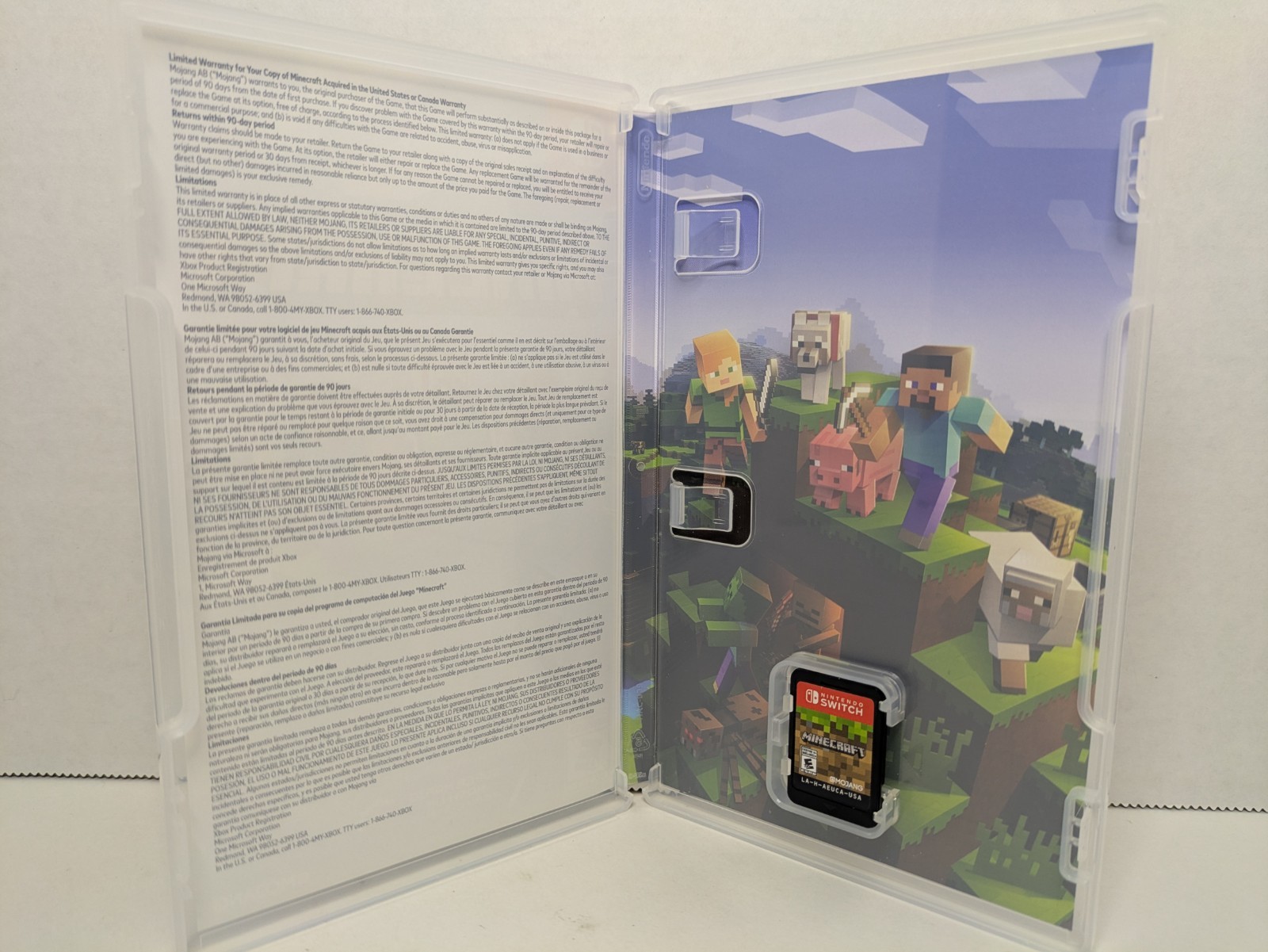 Minecraft (Nintendo Switch, 2018)