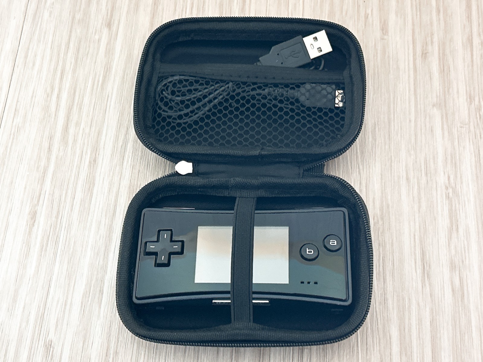 Nintendo GameBoy Micro Black Console Tested w/ Charger – Great
