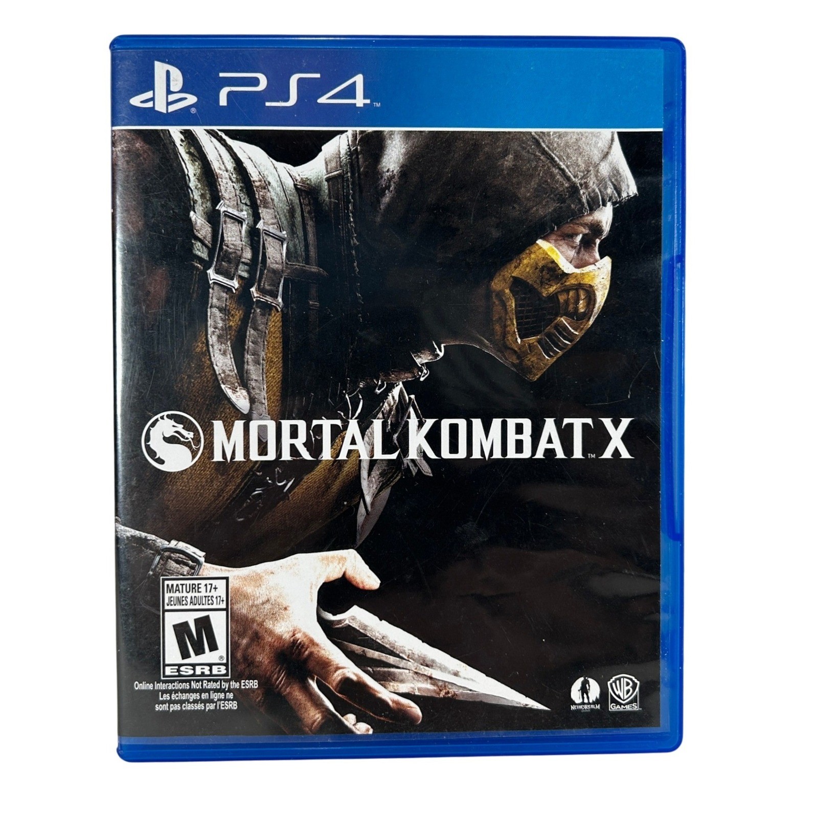 Mortal Kombat X Sony PlayStation 4 PS4 Fighting Game WB Games CUSA-00967F 2015
