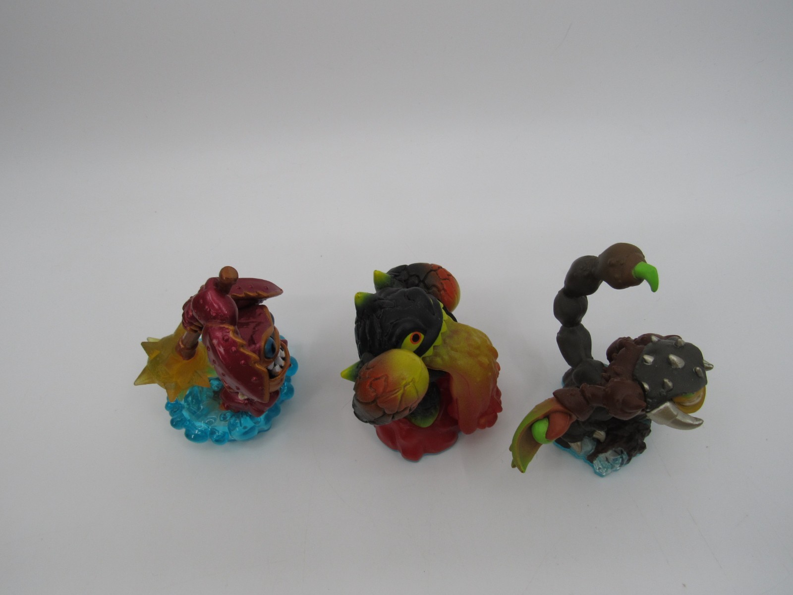 Skylanders Swap Force Figures Fire Water Earthx2 Magic Lot of 5