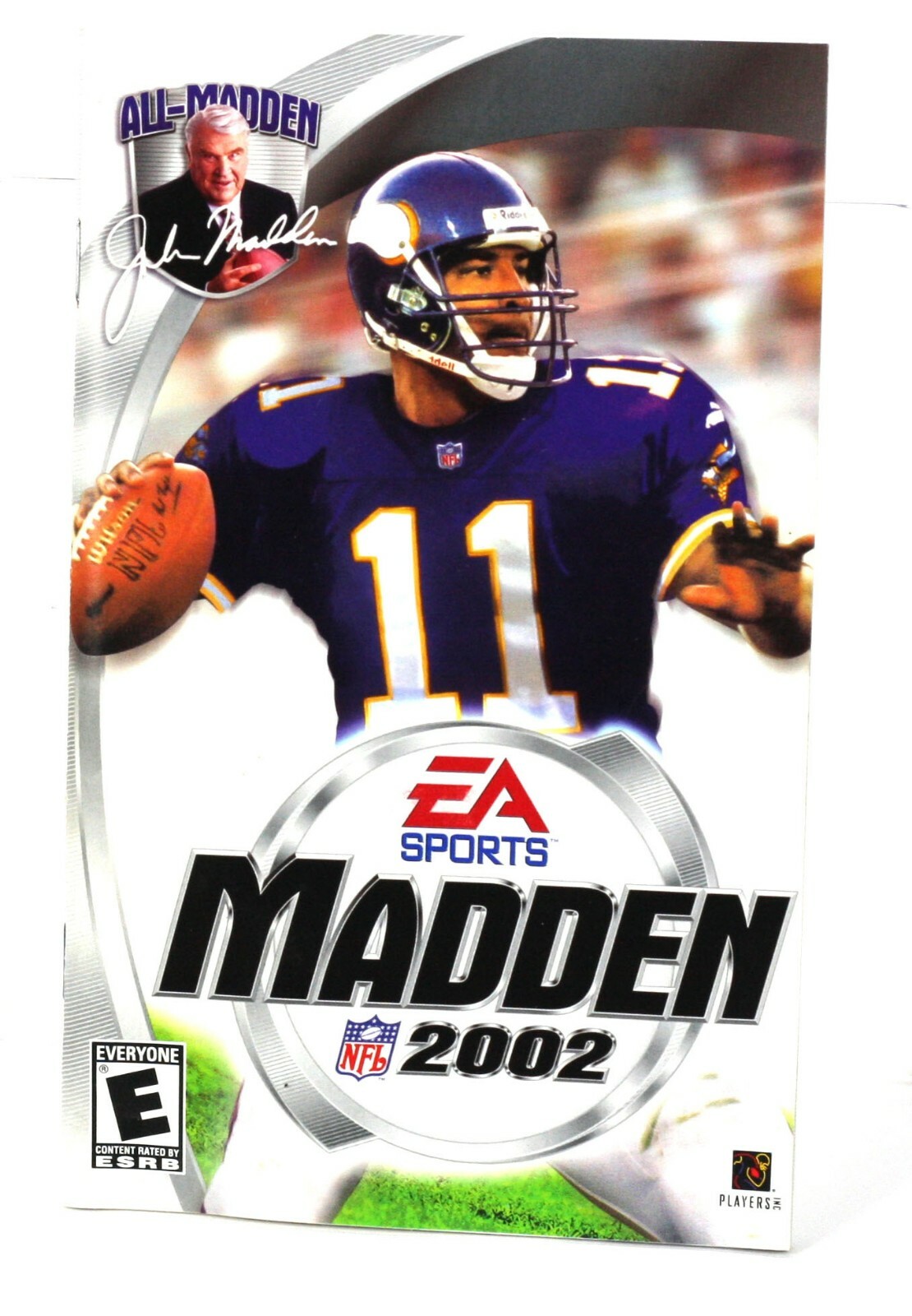 Madden NFL 2002 (Sony PlayStation 2, 2001) – Complete/CIB – Tested