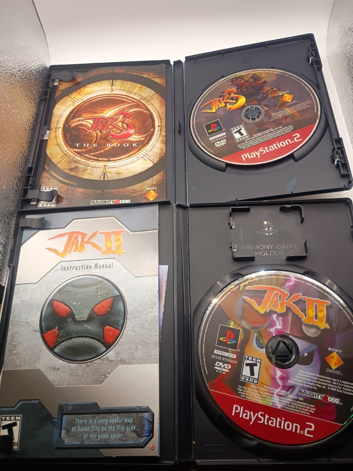 Jak and Daxter Trilogy Bundle PS2 PlayStation 2 Set 1-3 Tested Working