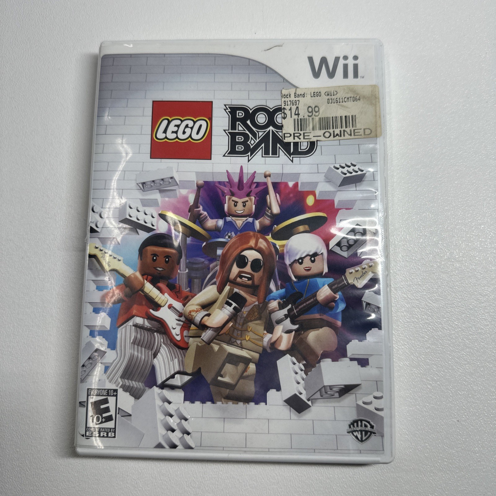 Warner Bros. LEGO Rock Band (Nintendo Wii) Sealed E10+ NTSC-U/C 2009