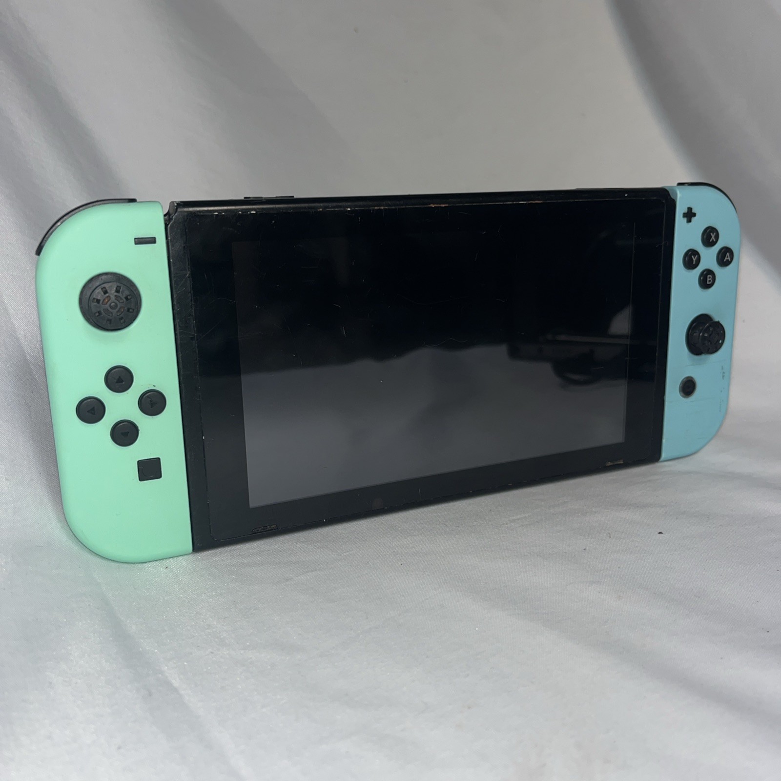 Nintendo Switch v2 Console System HAC-001(-01) Animal Crossing Edition *Read*