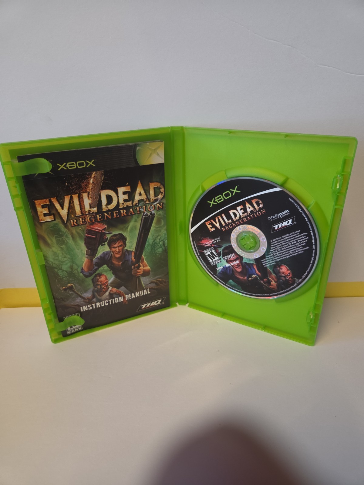 Evil Dead: Regeneration – Microsoft Xbox – Complete CIB Manual – Tested