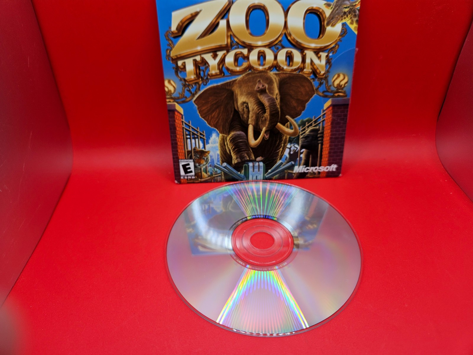 Zoo Tycoon (PC, 2001) PC Big Box Complete CD, Instructions, Big Box