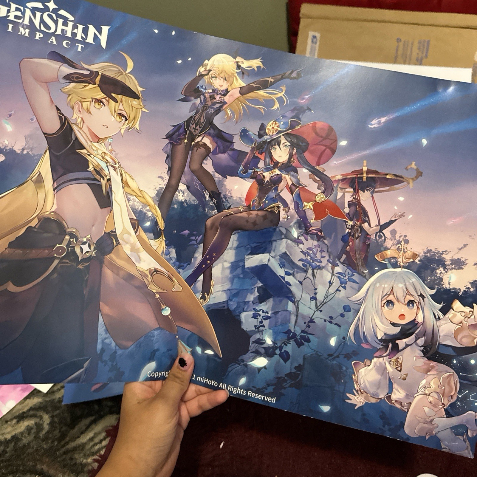 various genshin impact prints, price varies for each print (SEE DESCRIPTION)