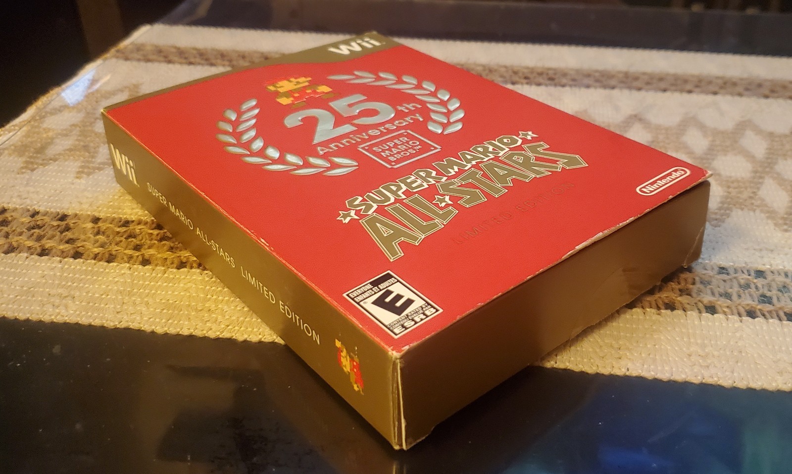 Super Mario All Stars 25th Anniversary Limited Edition for Wii w box protector