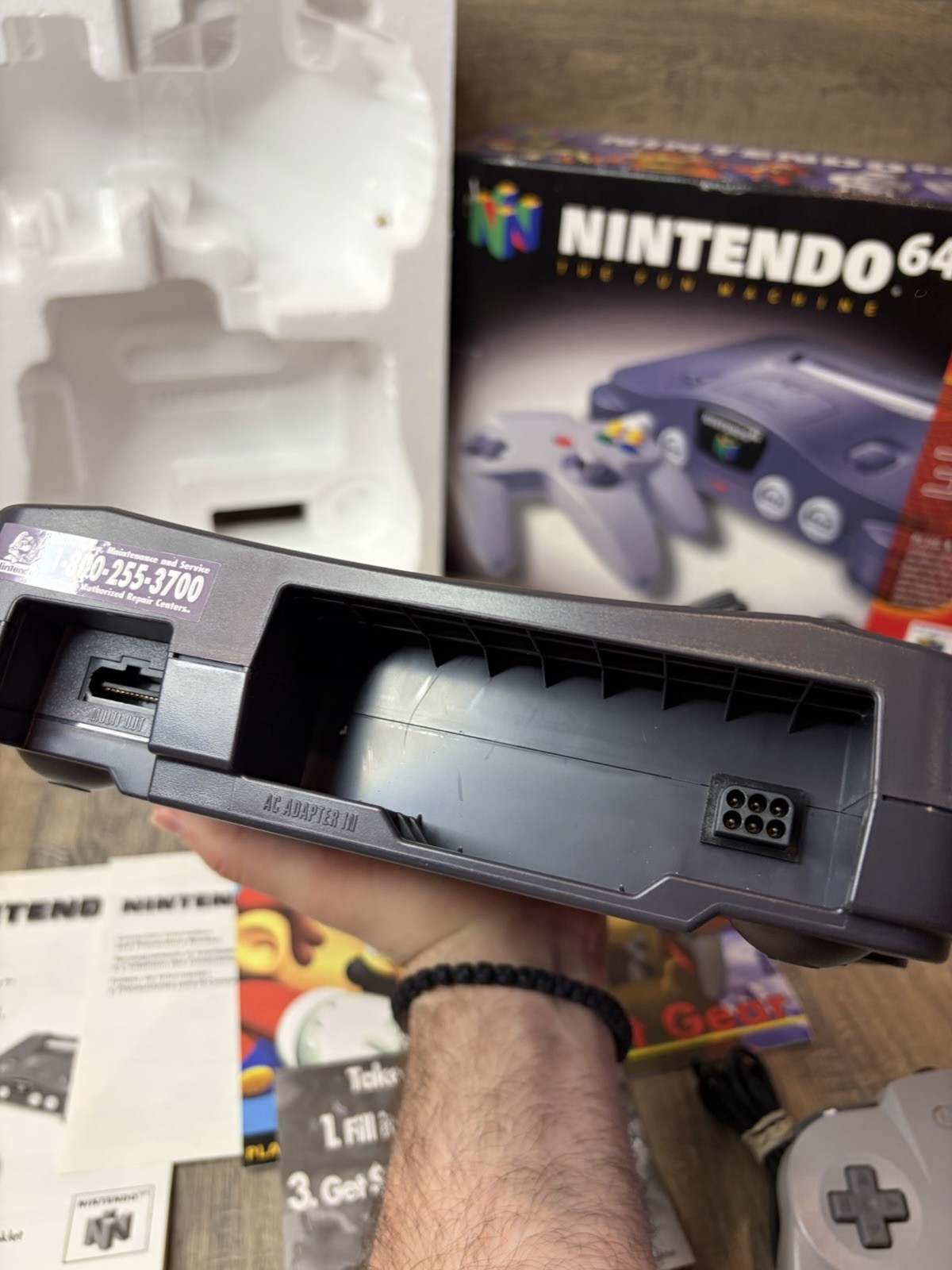 Original Nintendo 64 N64 Console System CIB Complete In Box Authentic OEM GOOD!