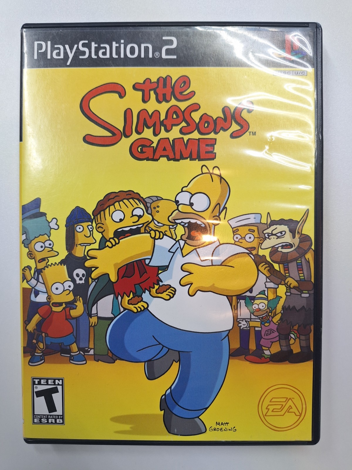 The Simpsons Game PlayStation 2 PS2 CIB TESTED WORKING