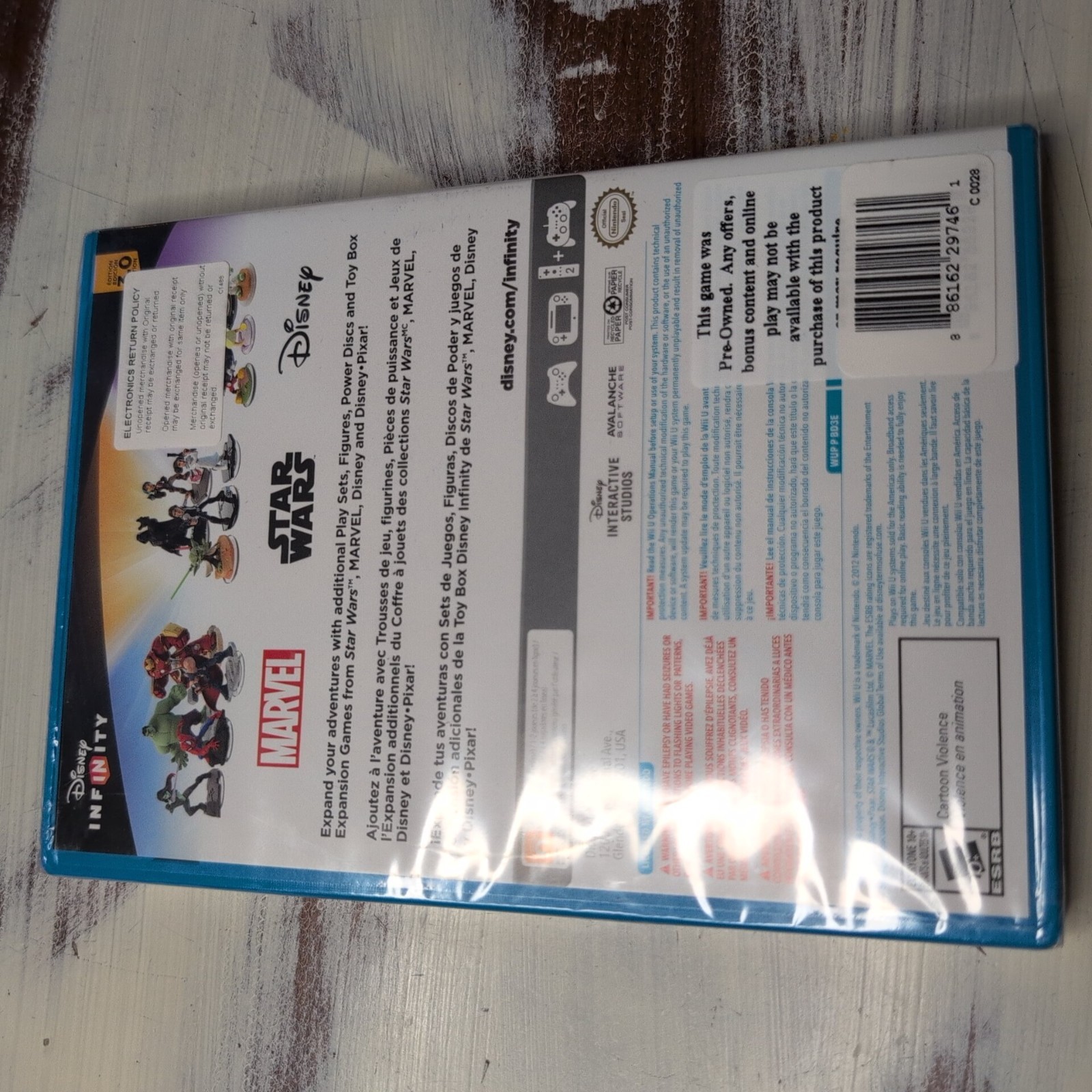 Disney Infinity (3.0 Edition) (Nintendo Wii U, 2015) Complete CIB Very Good Cond