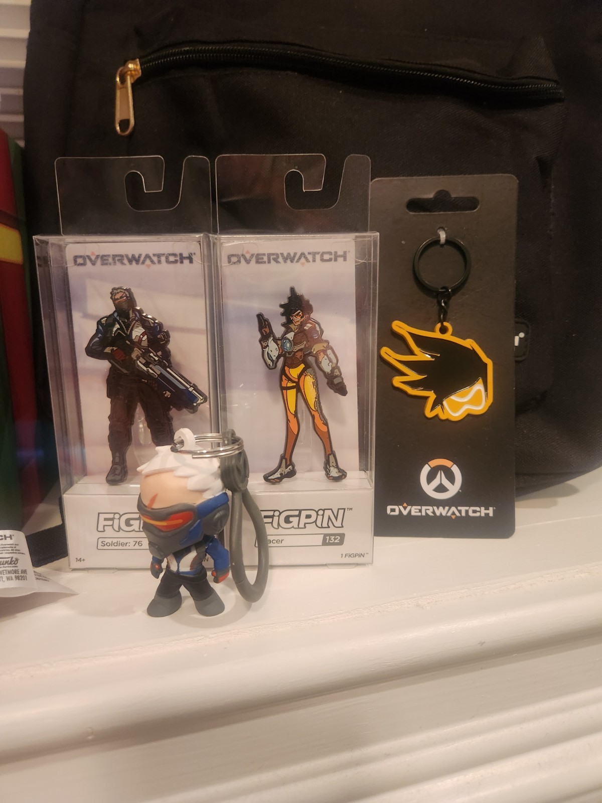 Lot Of 29 Official Blizzard Overwatch Collectables Funko Pop Figpin Keychain Pin
