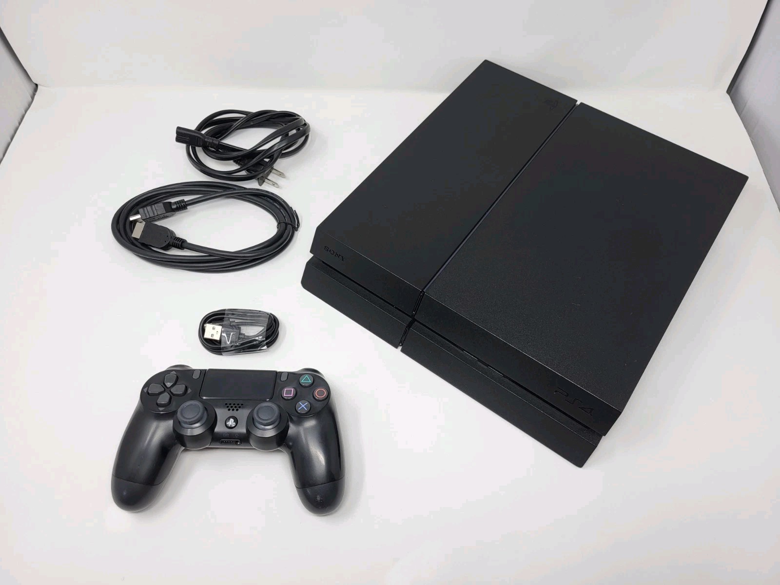 Ps4 Sony PlayStation 4 Console – 500 GB (CUH-1215A) Bundle with Cords Tested