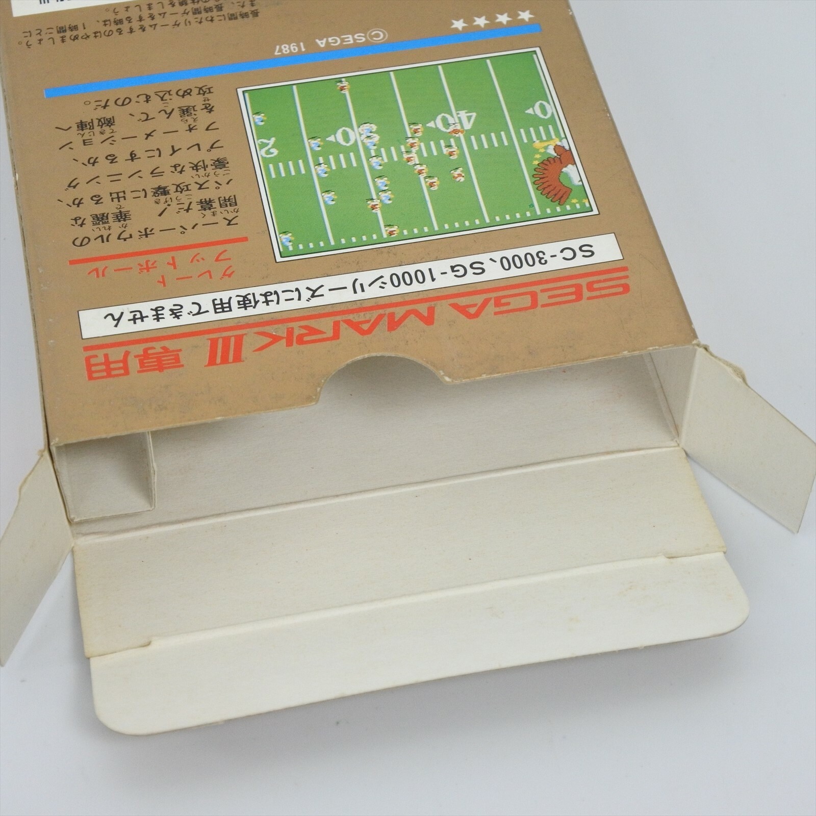 GREAT FOOTBALL G-1321 Sega Mark III Gold 2599 m3