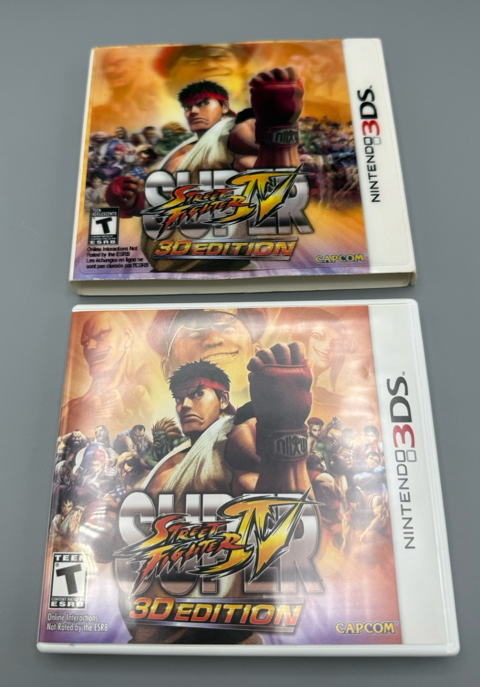 Super Street Fighter IV — 3D Edition Nintendo 3DS XL 2DS Game w/Case & Manual