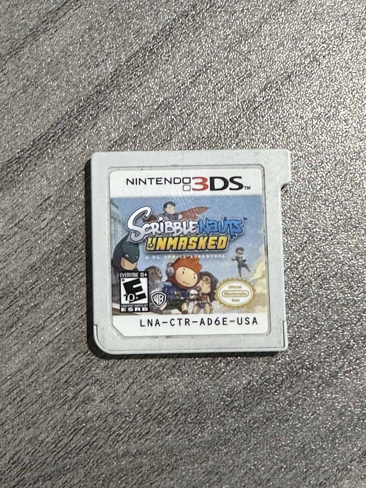 Scribblenauts Unmasked: A DC Comics Adventure (Nintendo 3DS, 2013)