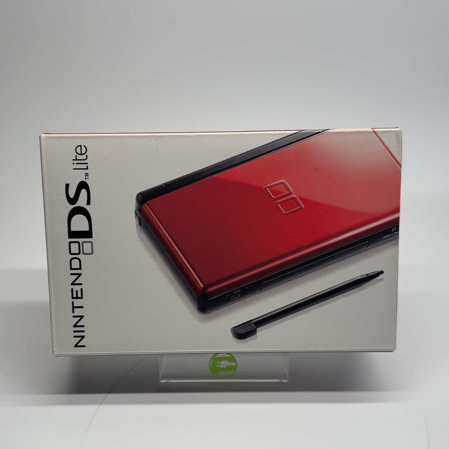 Nintendo DS Lite Handheld Game Console USG-001 Black/Red CIB Open
