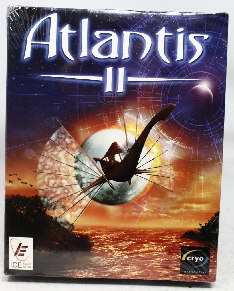 Atlantis II Big Box PC (Win 98/95) Game – New Sealed – See desc.